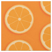 Tissu de fruits orange en tranche orange (Fermer)