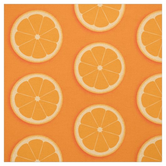 Tissu de fruits orange en tranche orange (Échantillon)