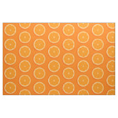 Tissu de fruits orange en tranche orange (Fat Quarter)