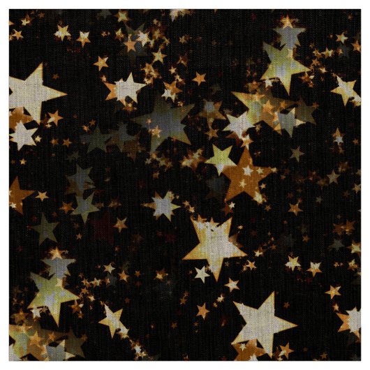 tissu de galaxie d'or (Échantillon)