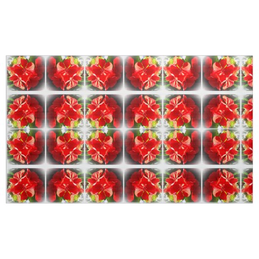 Tissu de géranium de Noël (Yard)