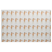 Tissu de girafe et de hibou (Fat Quarter)