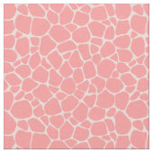 Tissu de girafe rose (Fermer)