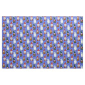 Tissu de gnomes frigorifiés (petits) (Fat Quarter)