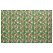 Tissu de gophe de Noël père Noël (Yard)