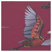 Tissu de grenat (Fermer)