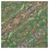 Tissu de grenouilles et de crapauds (Échantillon)