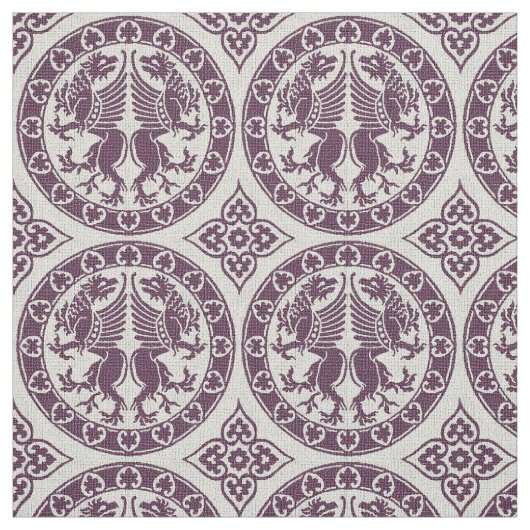 Tissu de Griffins byzantin (Échantillon)