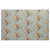 tissu de guerrier mongol médiéval (Fat Quarter)