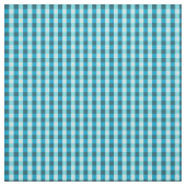 Tissu de guingan de turquoise (Échantillon)