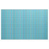 Tissu de guingan de turquoise (Fat Quarter)