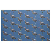 Tissu de héron de grand bleu (Fat Quarter)