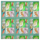 Tissu de hibou (Échantillon)