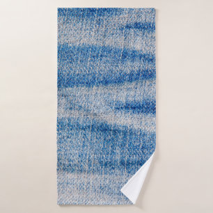 Tissu de jean bleu, arrière - plan textile