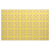 Tissu de joie rose blanc jaune (Yard)