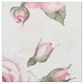 Tissu De jolies roses roses (fermé)