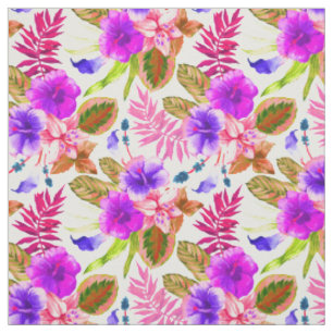 Tissu De jolis motifs floraux vintages