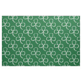 Tissu de jour du motif | St Patrick de shamrock (Fat Quarter)