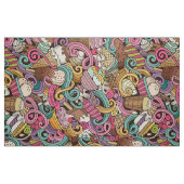 Tissu de la crème glacée (Fat Quarter)