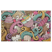 Tissu de la crème glacée (Fat Quarter)
