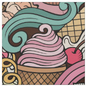 Tissu de la crème glacée (Échantillon)