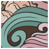 Tissu de la crème glacée (Détail)