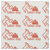 Tissu de la fête du travail ! (Échantillon)