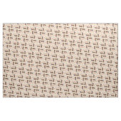 Tissu de laboratoire de chocolat pirate (Yard)