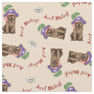 Tissu de laboratoire de chocolat pirate