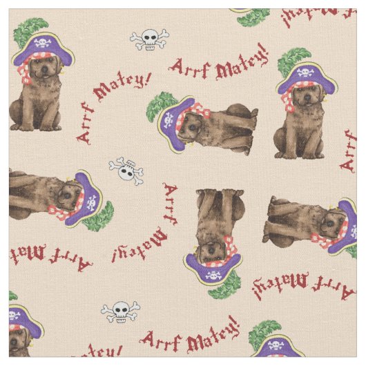 Tissu de laboratoire de chocolat pirate (Fermer)