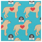 Tissu de labrador retriever (Fermer)