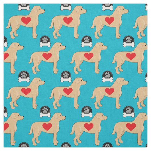 Tissu de labrador retriever (Échantillon)