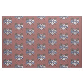 Tissu de lacrosse avec le drapeau en forme de (Fat Quarter)