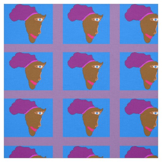 Tissu de l'Afrique de mère (Échantillon)