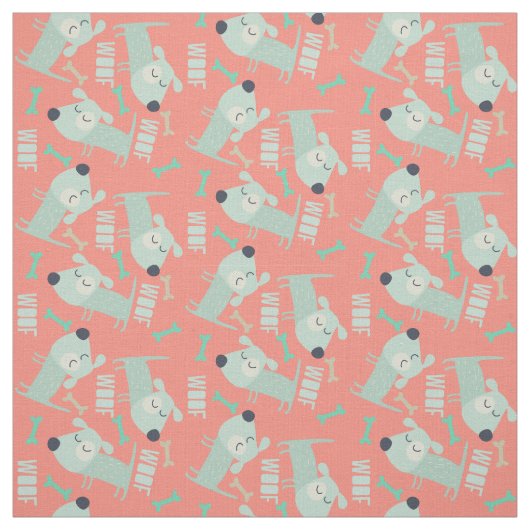 Tissu de laine de chiens et d'os (Échantillon)