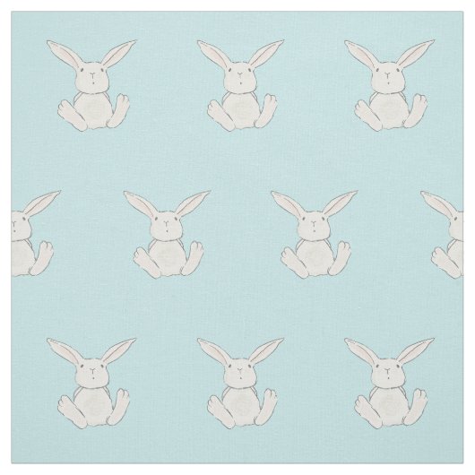 Tissu de lapin de bébé (Échantillon)
