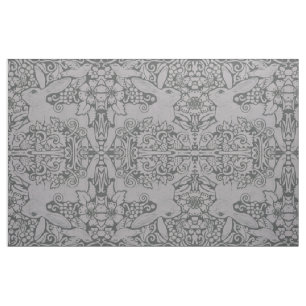 Tissu de lapin gris exclusif Art Design original