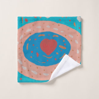 Tissu de lavage Cercles d'amour