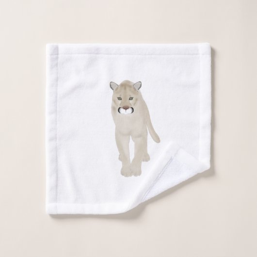 Tissu de lave à cougar (Gant de toilette)