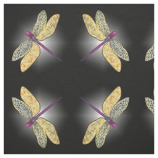 Tissu de libellule (Échantillon)