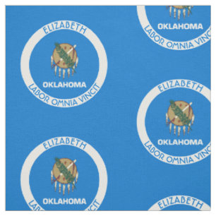 Tissu De l'Oklahoma drapeau personnalisé par état plus
