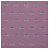 tissu de loup d'Irlande violet (Échantillon)