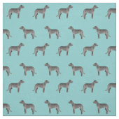 tissu de loup irlandais bleu clair (Échantillon)