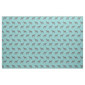 tissu de loup irlandais bleu clair (Fat Quarter)