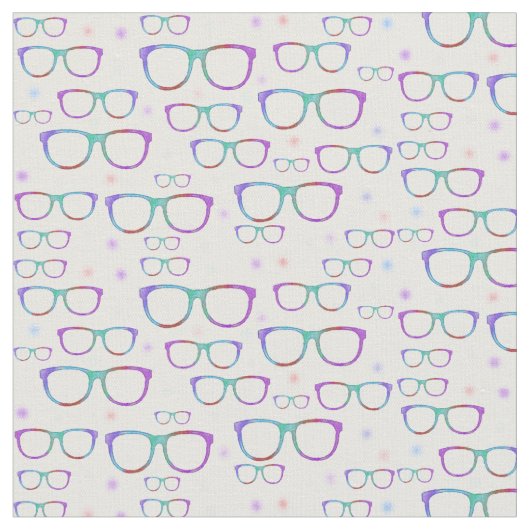 Tissu de lunettes d'aquarelle (Fermer)
