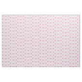 Tissu de lunettes Geeks roses (Yard)