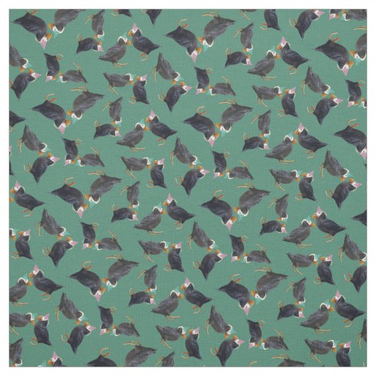 Tissu de macareux de partie (Échantillon)