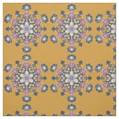 Tissu de mandala des araignées florifères (Échantillon)