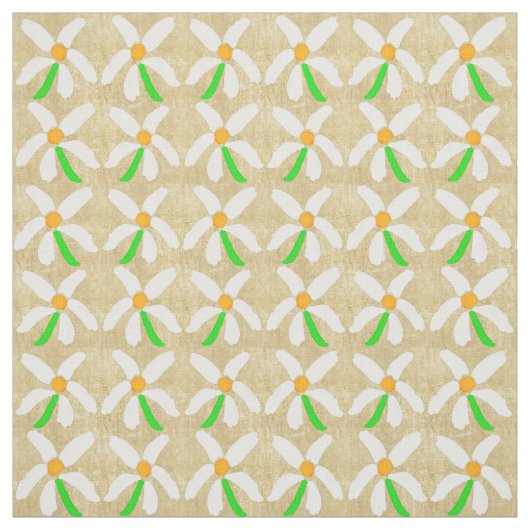 Tissu de marguerite de printemps (Échantillon)