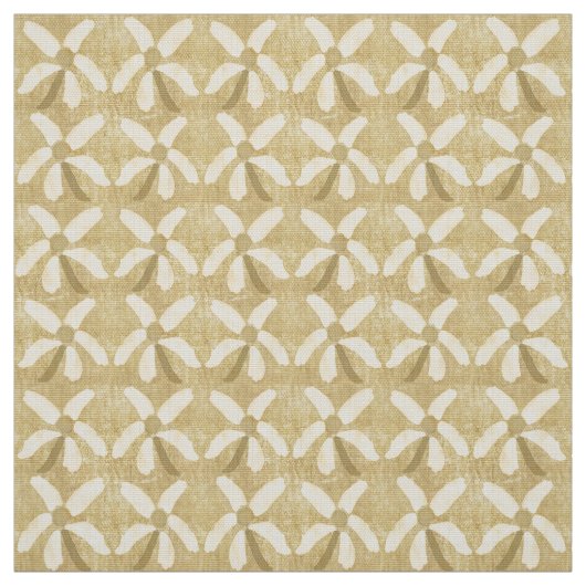 Tissu de marguerite rustique (Échantillon)